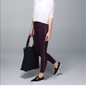 Lululemon High Times Pant in Black Cherry